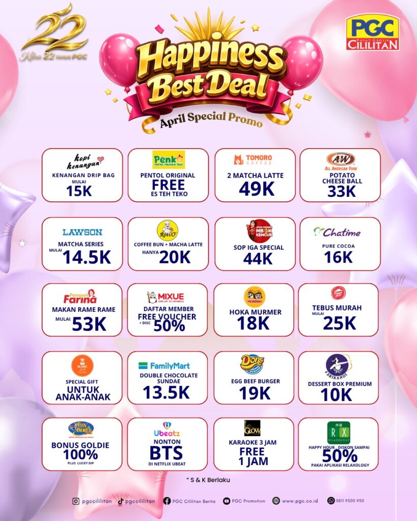 HAPPINESS BEST DEAL 2026 