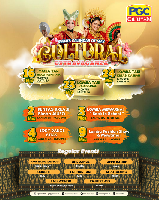  May Cultural Extravaganza!