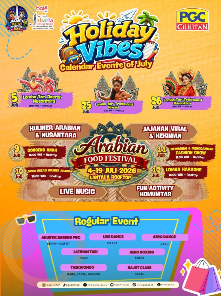Holiday Vibes Calendar Events of July!